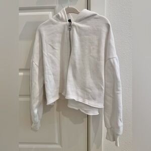 Art Class Girls Zip-Up Hoodie Cropped Sweatshirt